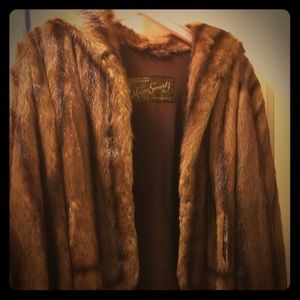 1950’s Fur Cape Coat